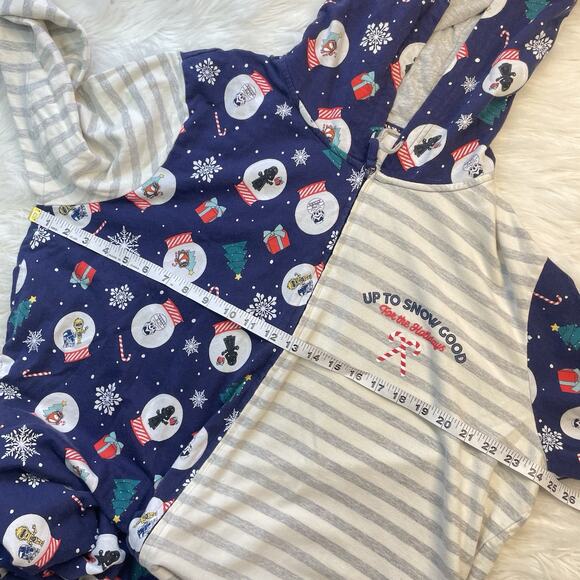 Star Wars x Disney Lucasfilm Christmas PJs One Piece Adult XXL Pajama Hooded - Picture 5 of 8